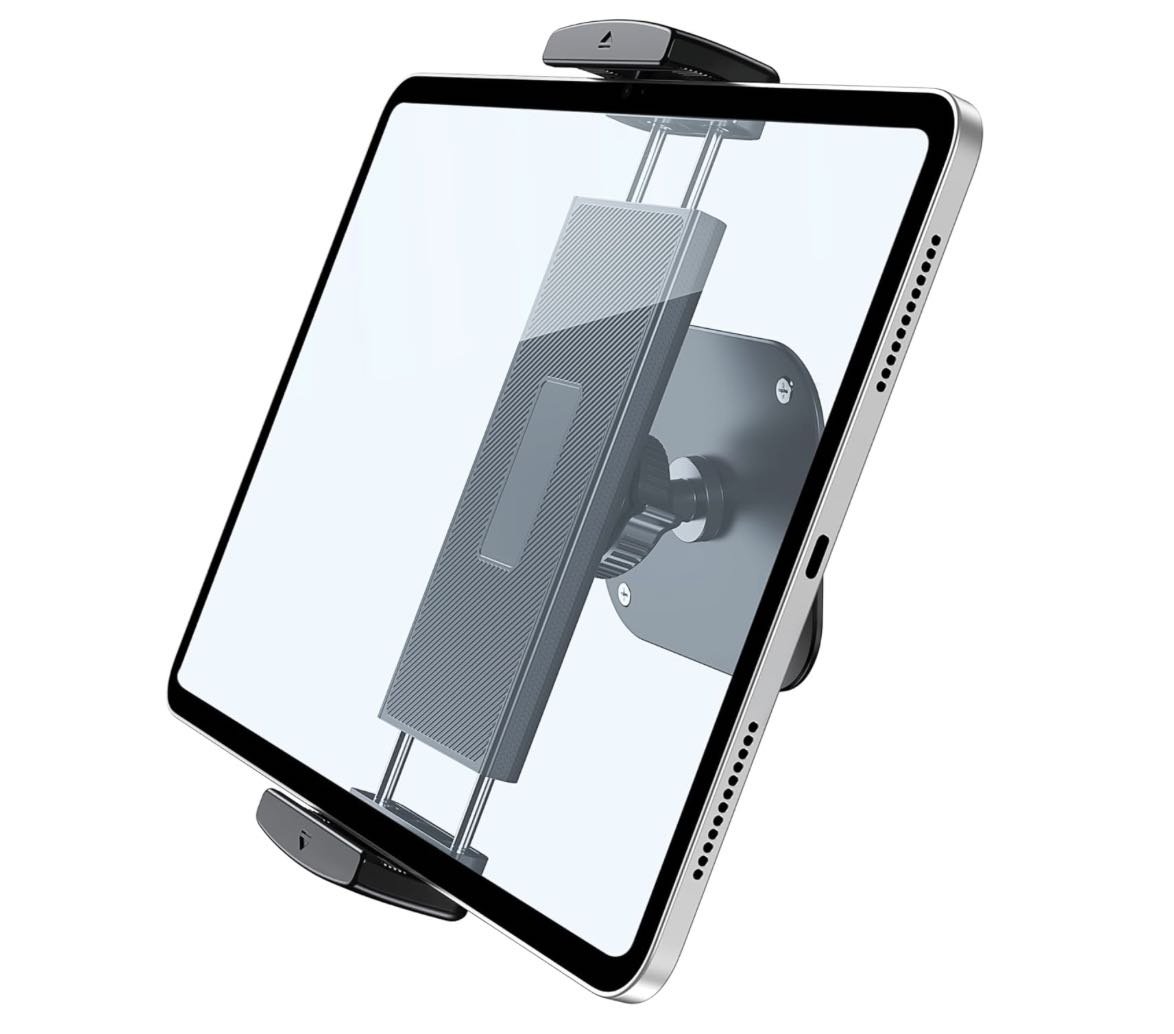 Tablet Wall Mount Aluminum Wall Mount Holder 360° Rotation Adjustable Wall Mount